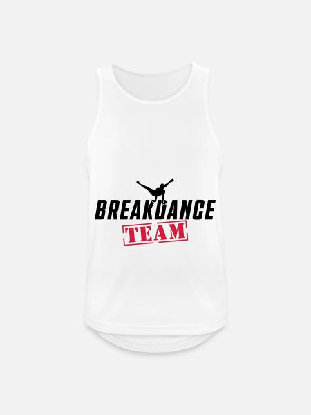 breakdance team - Men's Breathable Tank Top - white
