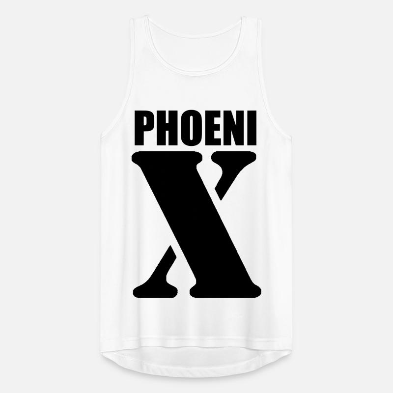 Phoenix – First Name Design | Minimal Typography Men's Breathable Tank Top