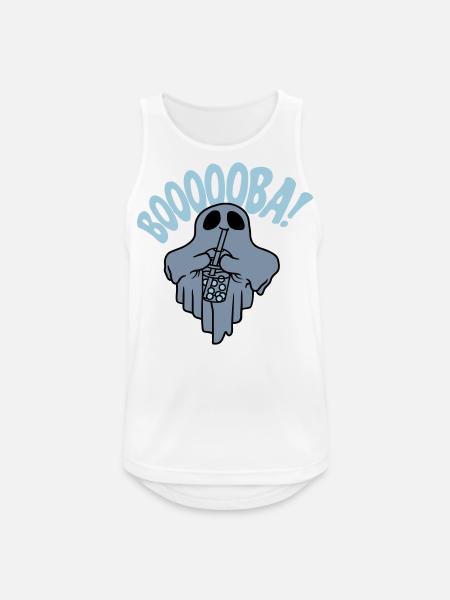 Booba Bubble Tea Spirit - Men's Breathable Tank Top - white