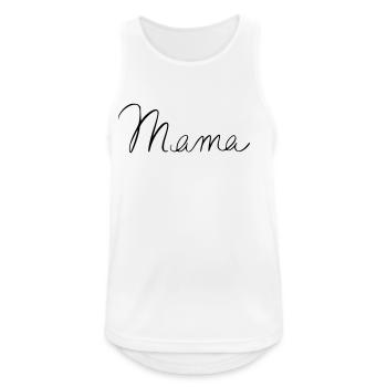 Mom - Men's Breathable Tank Top - white - Front - Nick (188cm)