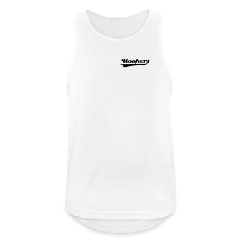 hoopers - Débardeur respirant Homme - blanc - Devant - Nick (188cm)