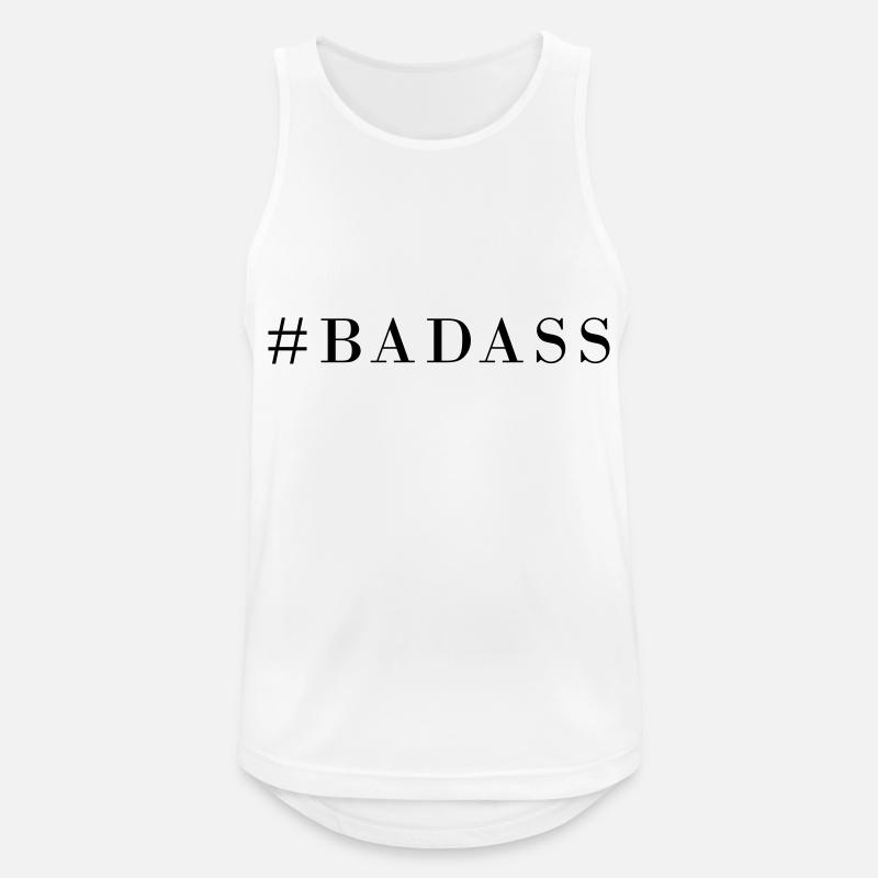 Rhombus badass - Men's Breathable Tank Top - white