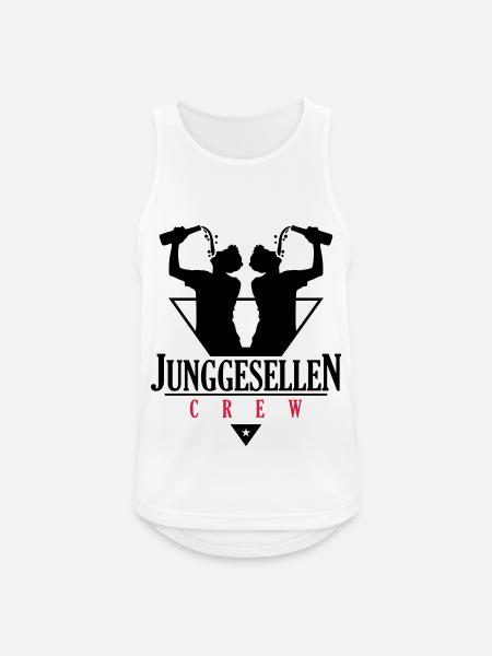Bachelor Crew Jga Drinking - Men's Breathable Tank Top - white
