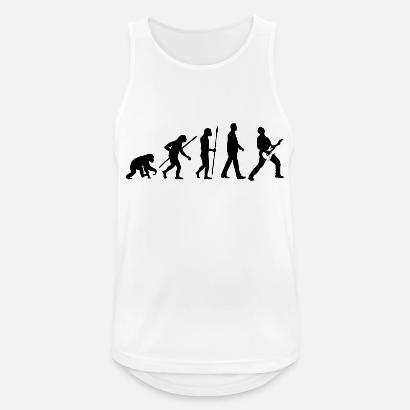 evolution_rocks_032012_f1c - Men's Breathable Tank Top - white