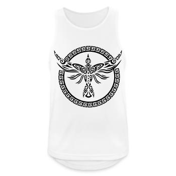 Buy Maori Tattoo Eagle T-Shirt, Hoodie - Men's Breathable Tank Top - white - Front - Nick (188cm)