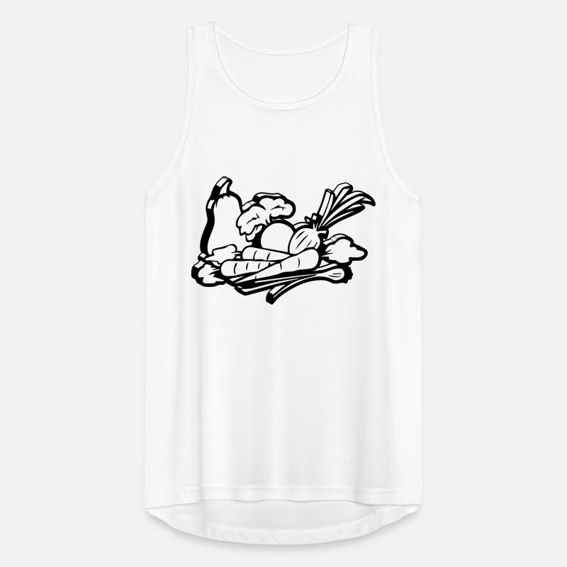 3d vegetables Men's Breathable Tank Top