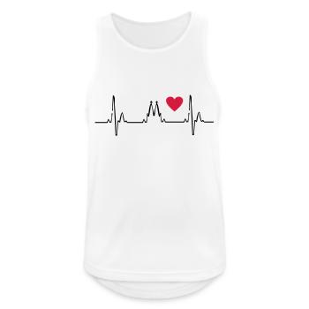 2541614 11825074 koeln - Männer Tank Top atmungsaktiv - Weiß - Vorne - Nick (188cm)