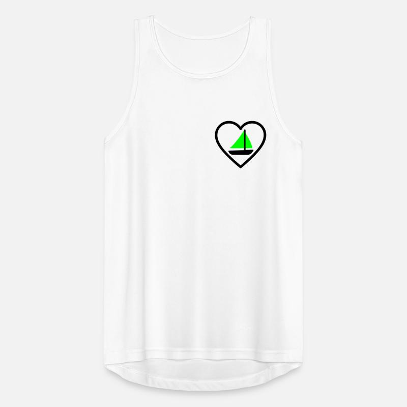 Cuore Vela – Passione Navigazione Débardeur respirant Homme