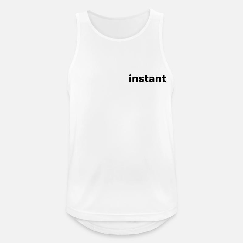 Instant - Men's Breathable Tank Top - white