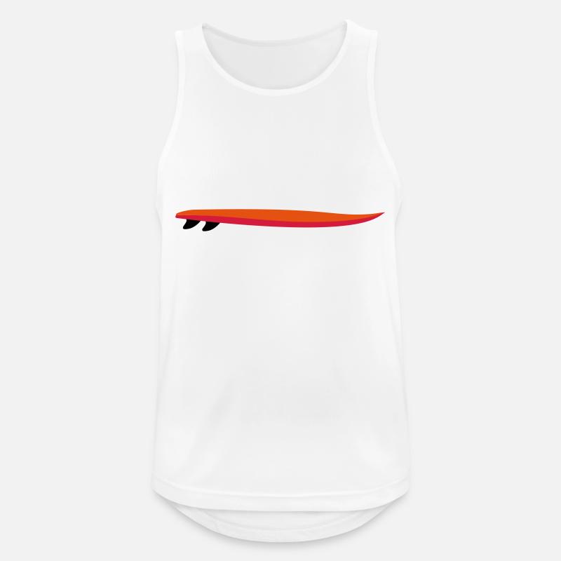 SURFING - Men's Breathable Tank Top - white