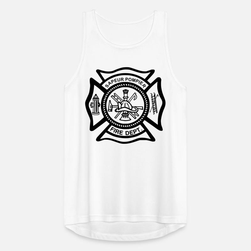shield firefighter Men's Breathable Tank Top
