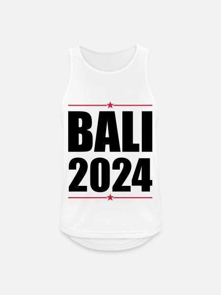 Bali 2024 - Men's Breathable Tank Top - white