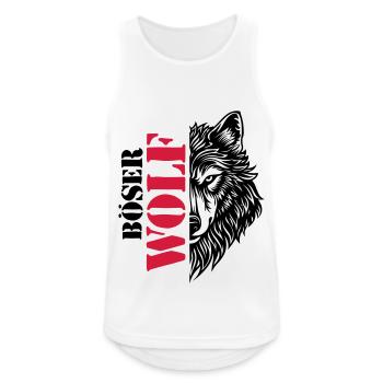 Big Bad Wolf Spell - Men's Breathable Tank Top - white - Front - Nick (188cm)