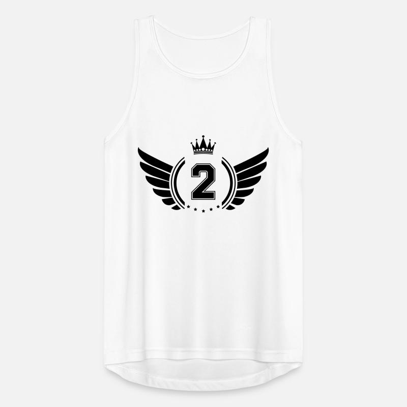 Wappen 2 Männer Tank Top atmungsaktiv