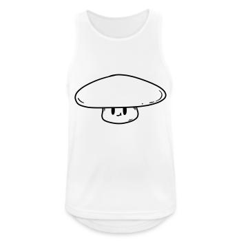 Kawaii 01 Plan de travail 1 - Débardeur respirant Homme - blanc - Devant - Nick (188cm)
