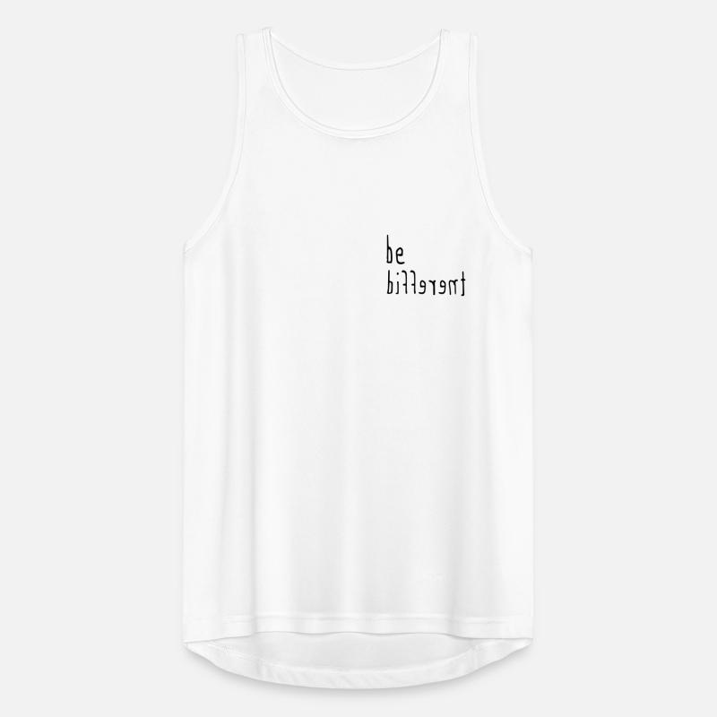 Be different - sei anders Männer Tank Top atmungsaktiv