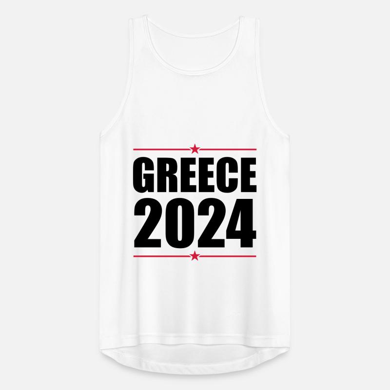 Greece 2024 Men's Breathable Tank Top