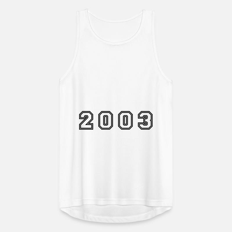Numéro de l’année 2003 Débardeur respirant Homme