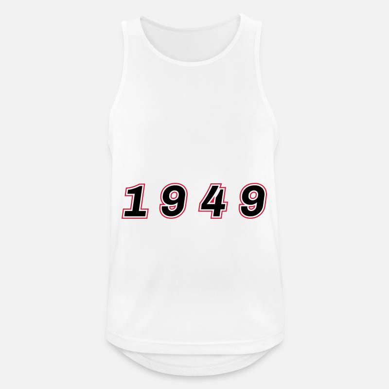 1949 Year Number - Men's Breathable Tank Top - white