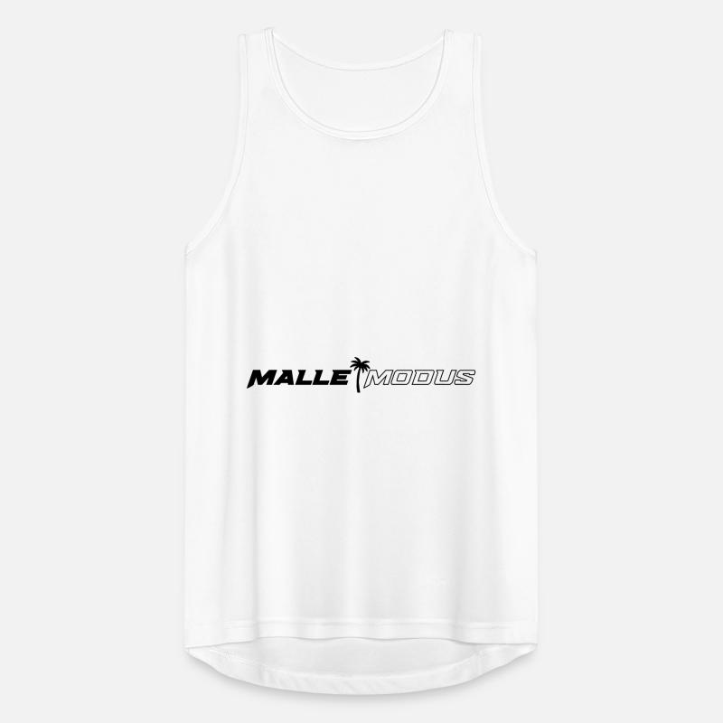 Malle Modus Spruch Mallorca Männer Tank Top atmungsaktiv