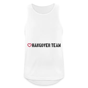 Hangover Team Heart - Men's Breathable Tank Top - white - Front - Nick (188cm)