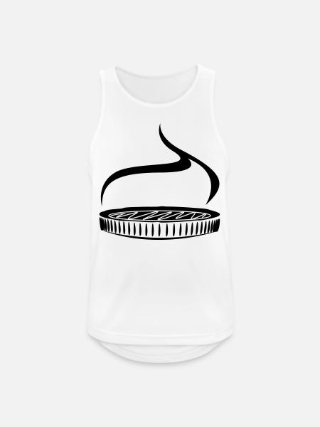 tarte - Débardeur respirant Homme - blanc
