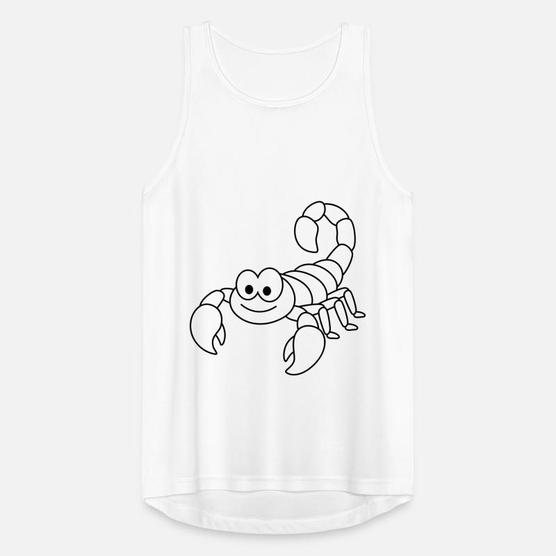Scorpion Comic Animal Débardeur respirant Homme