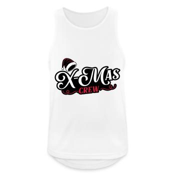 Christmas Crew Xmas - Men's Breathable Tank Top - white - Front - Nick (188cm)
