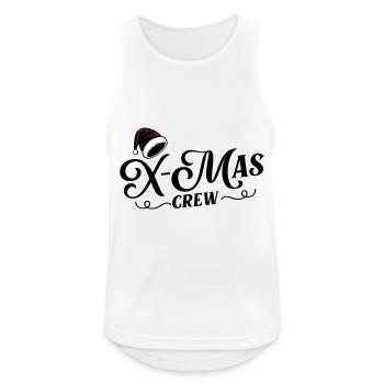 Christmas Crew Xmas - Men's Breathable Tank Top - white - Front - Nick (188cm)