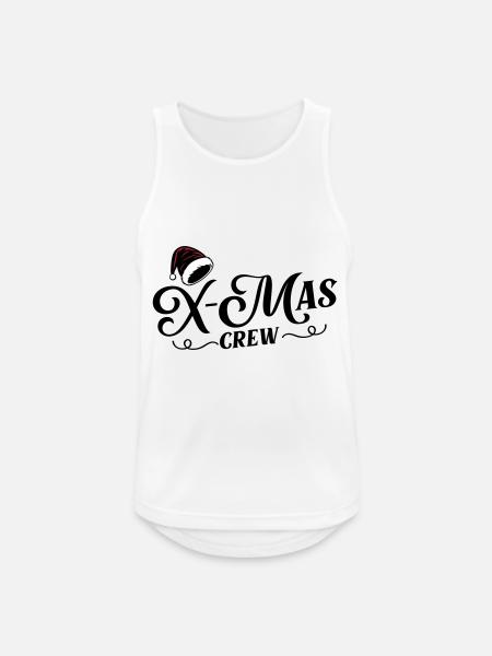 Christmas Crew Xmas - Men's Breathable Tank Top - white