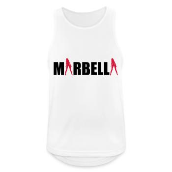 MarbellaSexy4 - Débardeur respirant Homme - blanc - Devant - Nick (188cm)