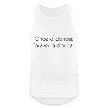 Ballet Ballerine Danse Danse Danse Cadeau - Débardeur respirant Homme - blanc - Devant - Nick (188cm)