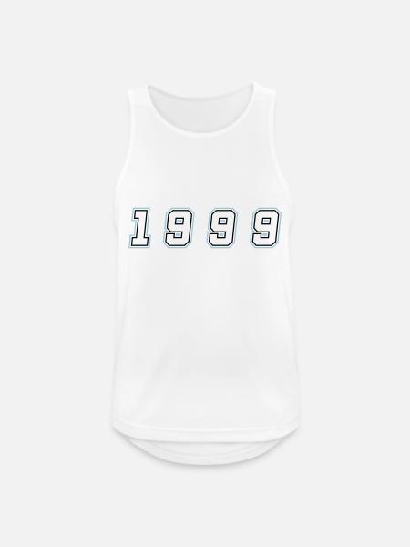 Numéro de l’année 1999 - Débardeur respirant Homme - blanc