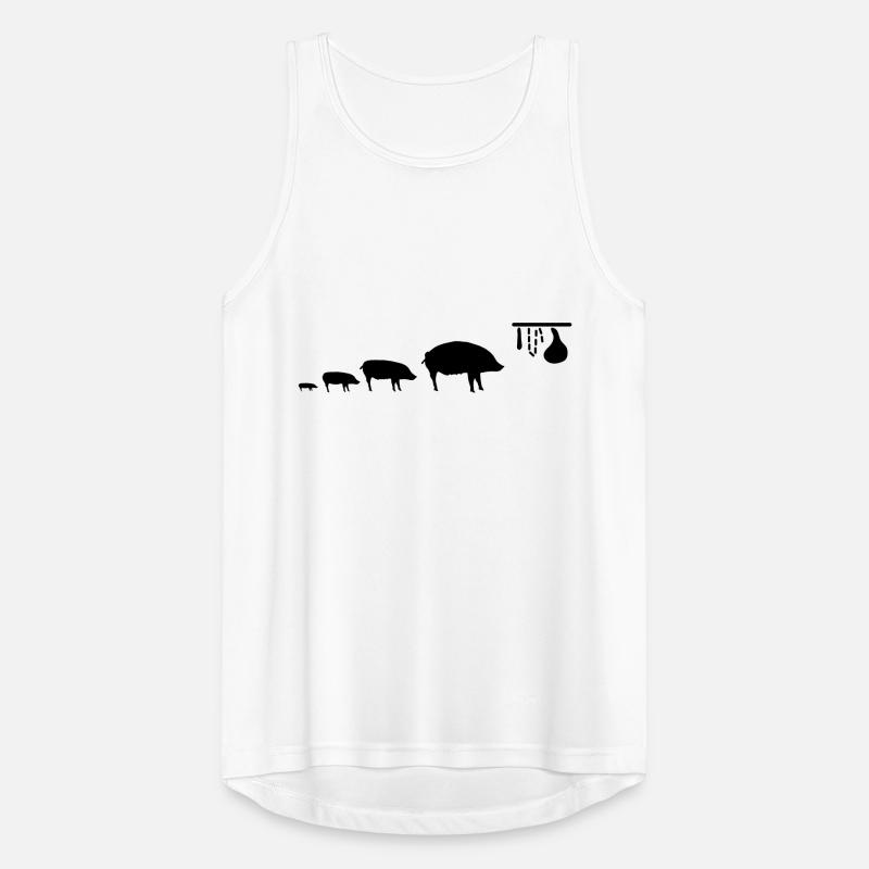 pig_evolution Männer Tank Top atmungsaktiv