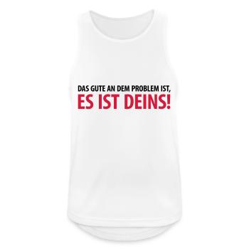 Well, the problem is your task challenge - Men's Breathable Tank Top - white - Front - Nick (188cm)