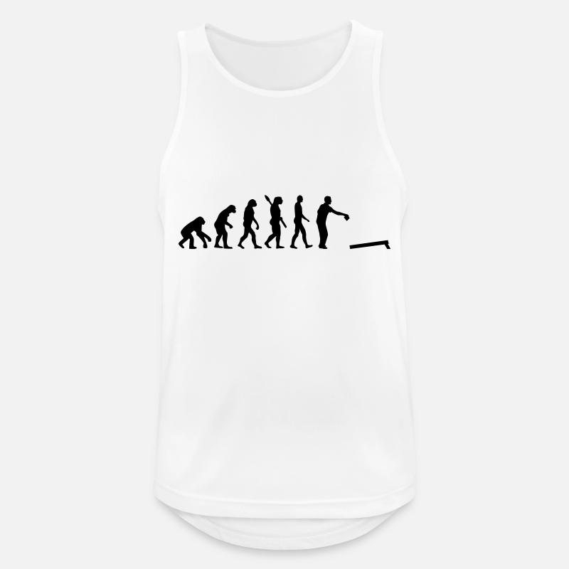 Cornhole - Männer Tank Top atmungsaktiv - Weiß