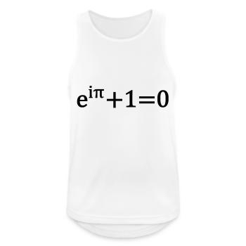 most beautiful formula of the world - Men's Breathable Tank Top - white - Front - Nick (188cm)
