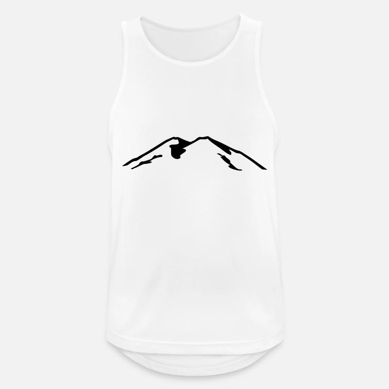 Elbrus - Men's Breathable Tank Top - white