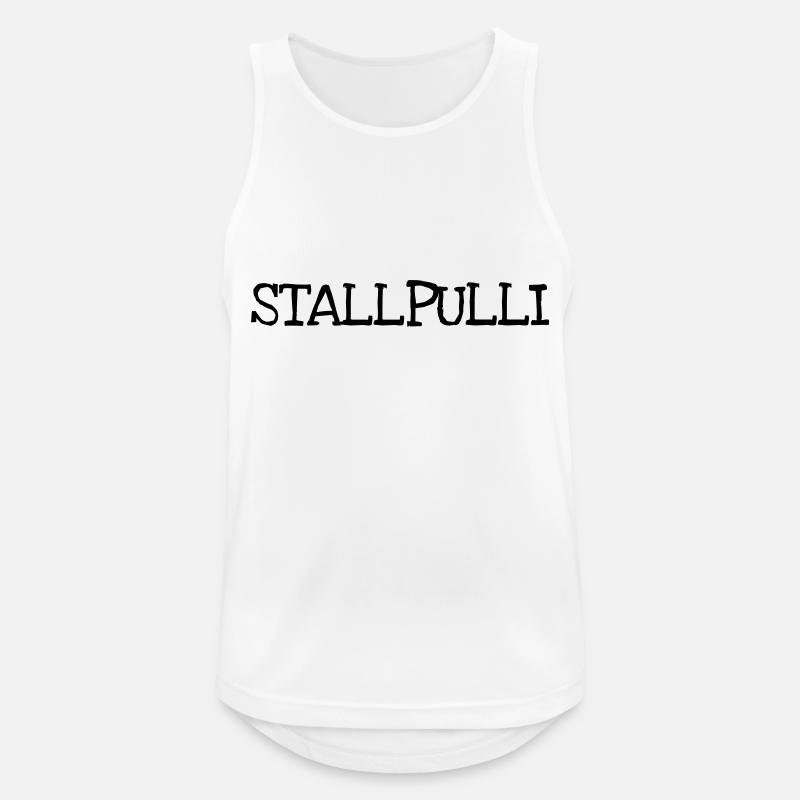 Stallpulli stallpulli - Débardeur respirant Homme - blanc