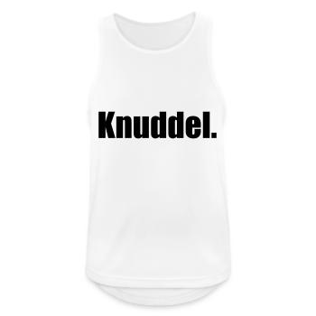 Knuddel - Mein Knuddel - Débardeur respirant Homme - blanc - Devant - Nick (188cm)