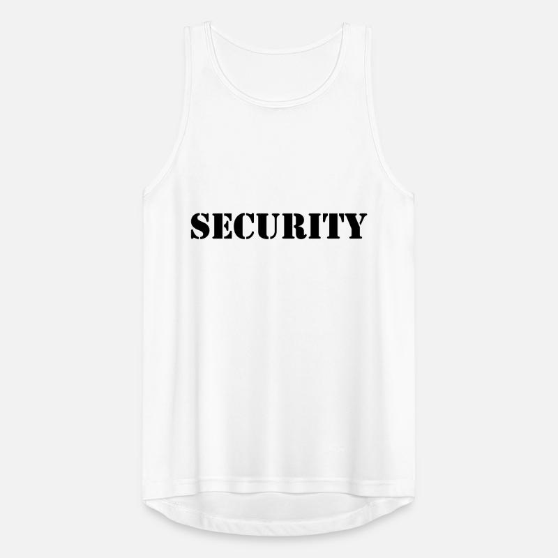 Security Men's Breathable Tank Top