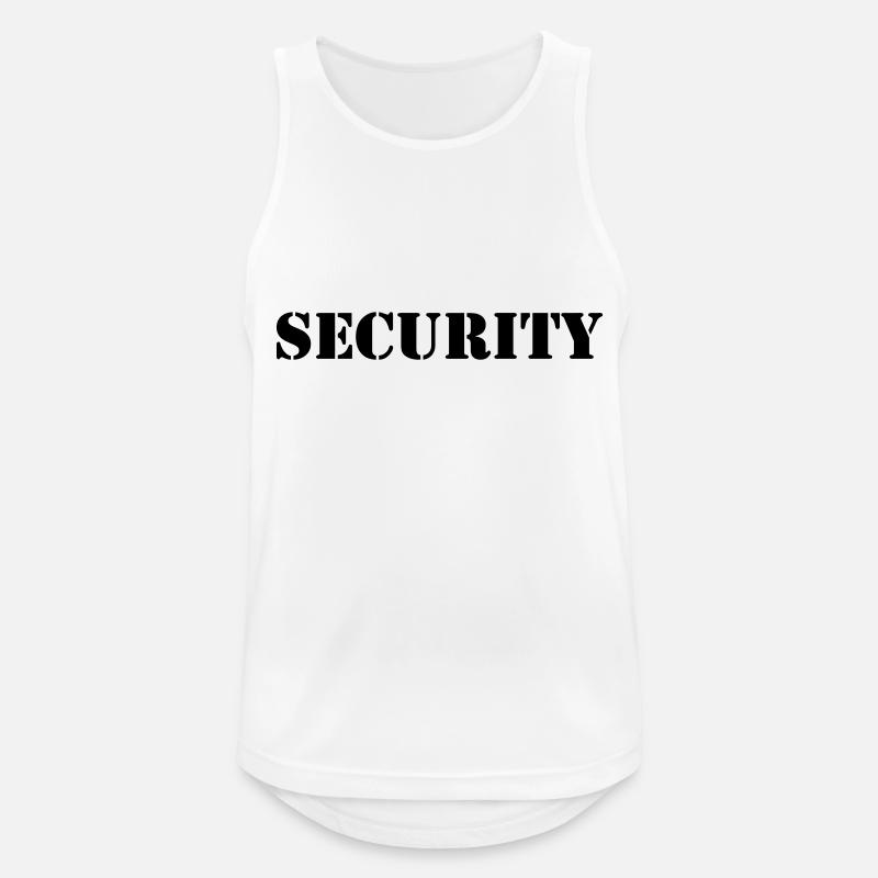Security - Débardeur respirant Homme - blanc