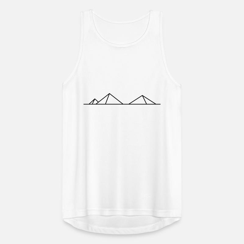 Pyramids Men's Breathable Tank Top