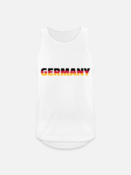 Germany - Débardeur respirant Homme - blanc