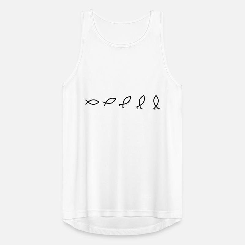 Evolution Fisch Männer Tank Top atmungsaktiv
