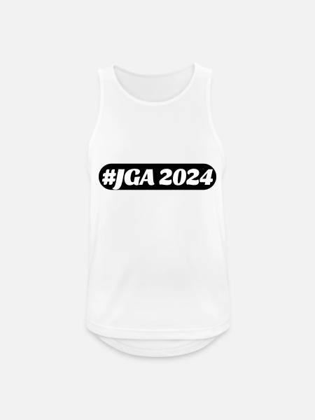 Jga 2024 - Men's Breathable Tank Top - white