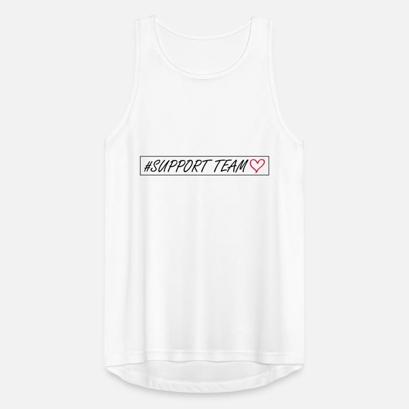 Support Team Herz Männer Tank Top atmungsaktiv