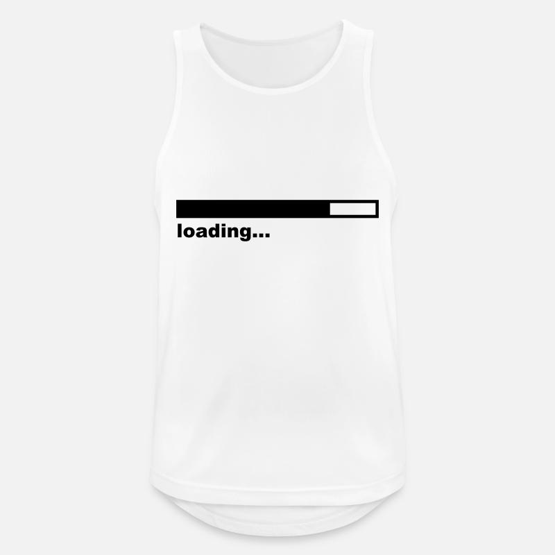 Loading Bar - Internet - Game - Men's Breathable Tank Top - white