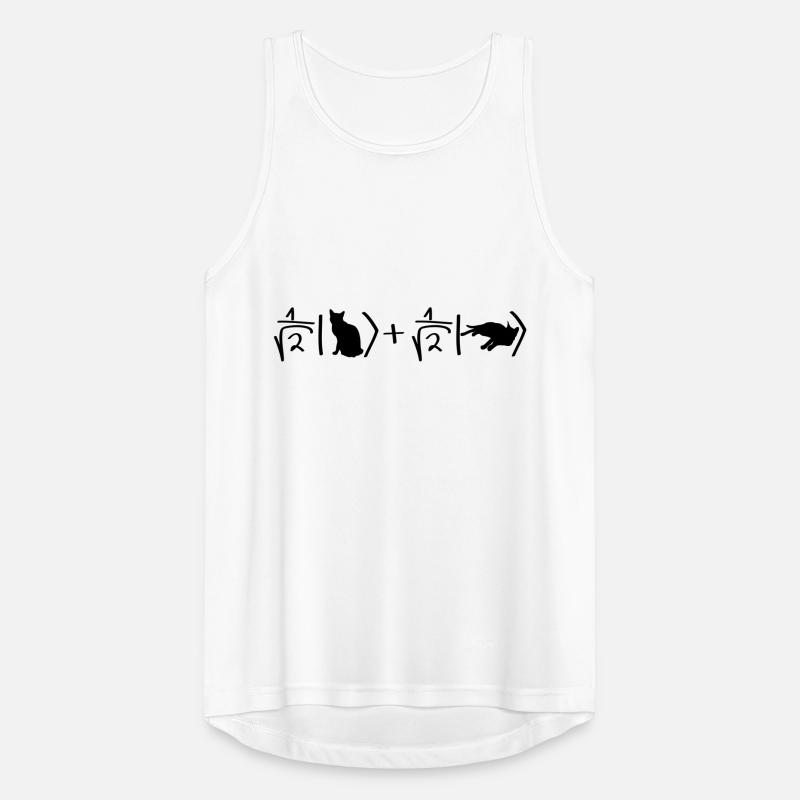 Chat de Schrödinger Débardeur respirant Homme