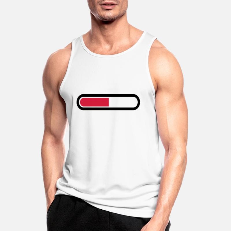 Loading bar vector loaded Loading Design 004 Men's Breathable Tank Top